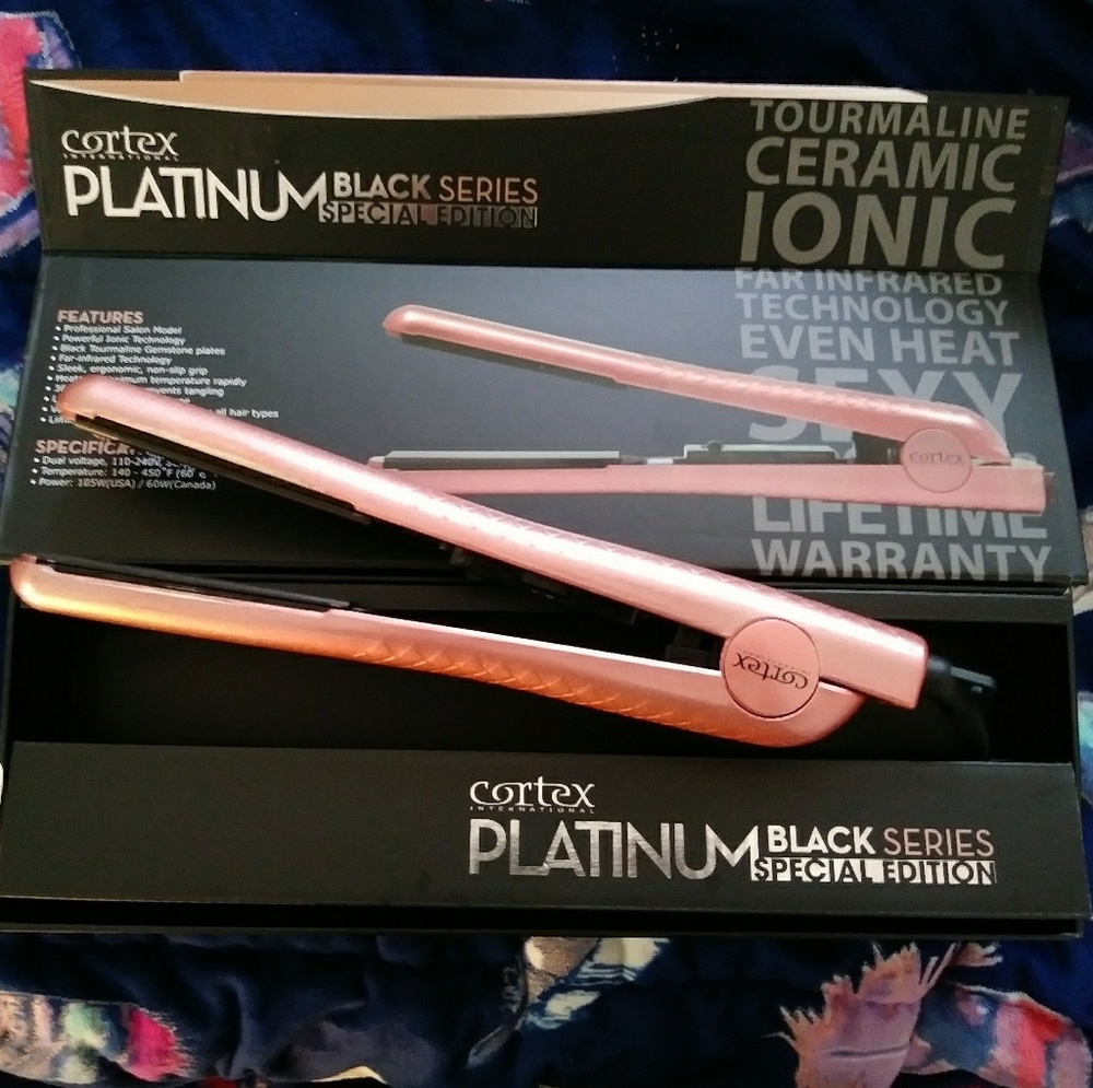 Cortex PLATINUM Flat Iron (Rose Gold)